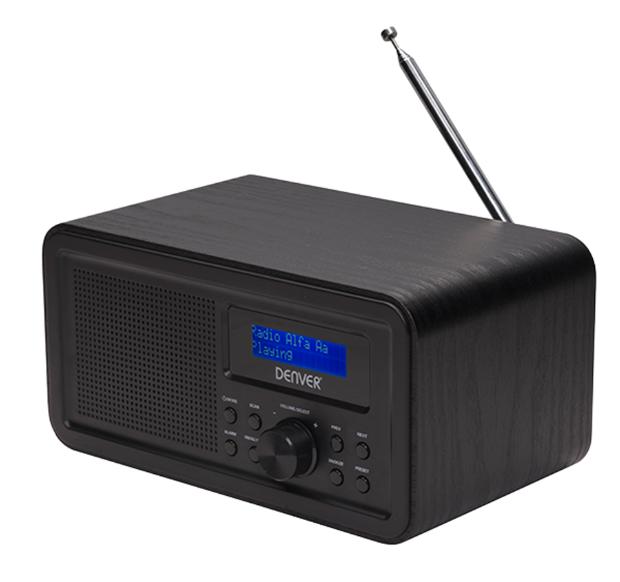 Denver DAB-30 black radio, radiopulksteņi