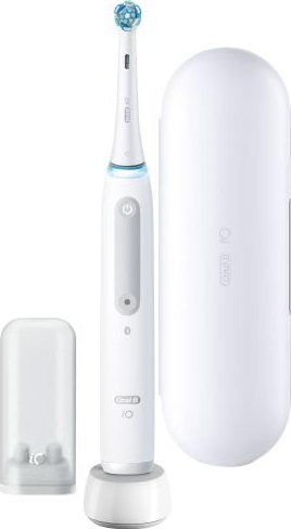 Oral-B Electric Toothbrush iO4 For adults Rechargeable Quite White mutes higiēnai