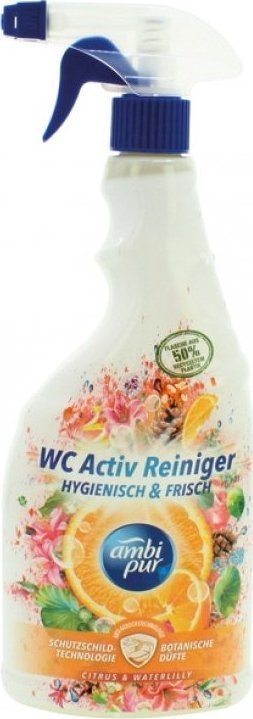 Procter&Gamble Ambi Pur Spray Do Wc 750ml Citrus & Waterlilly.. NIE000909 (8435495821250) Sadzīves ķīmija