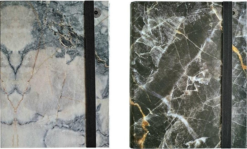 Ziemia Obiecana Teczka A4 skrzydlowa z gumka Marble MIX 508482 (5903499018301)