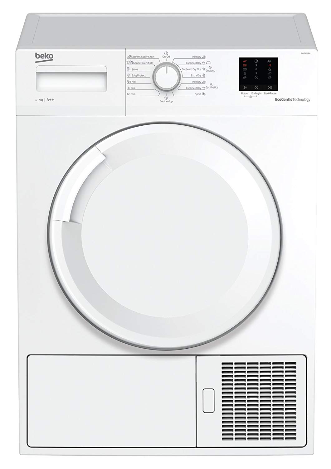 BEKO DS7511PA - white - Heat pump DS7511PA (8690842155031) Veļas žāvētājs