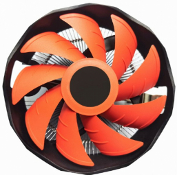 Huracan 12cm 45W 4-pin procesora dzesētājs, ventilators