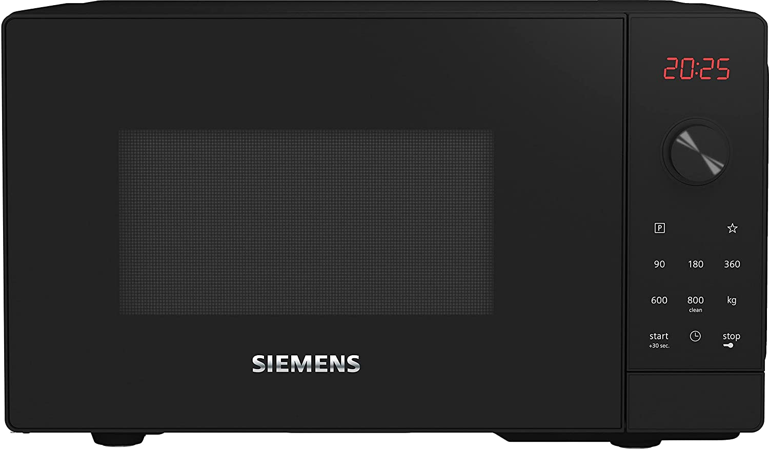 Siemens standing microwave FF023LMB2 800W black Mikroviļņu krāsns