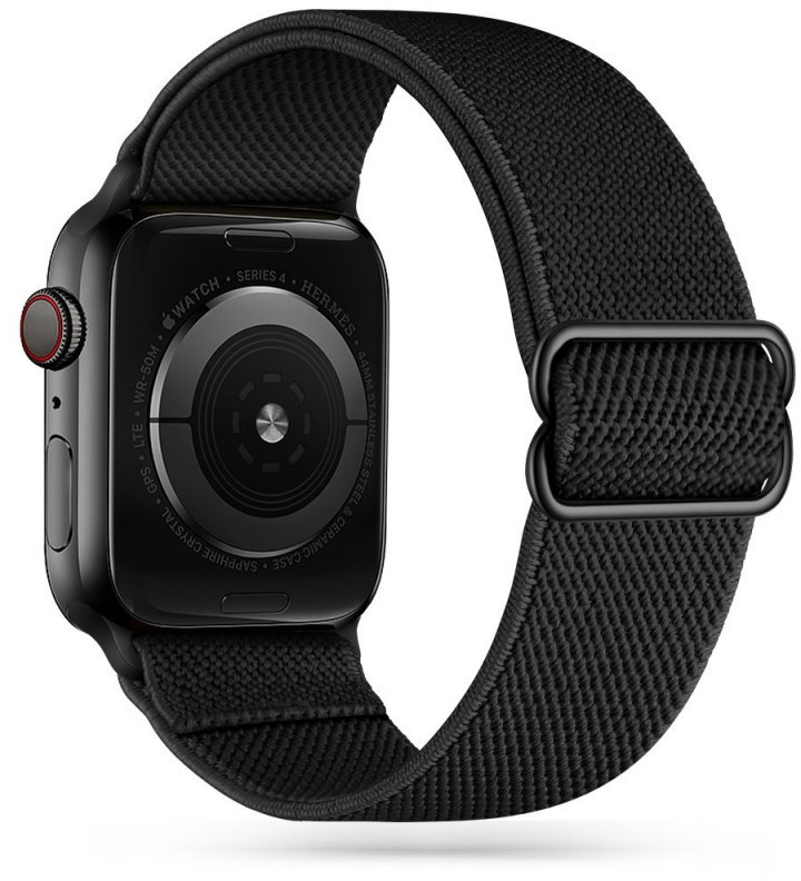 Tech-Protect watch strap Mellow Apple Watch 3/4/5/6/7/SE 42/44/45mm, black 9589046917738 9589046917738 (9589046917738) Viedais pulkstenis, smartwatch