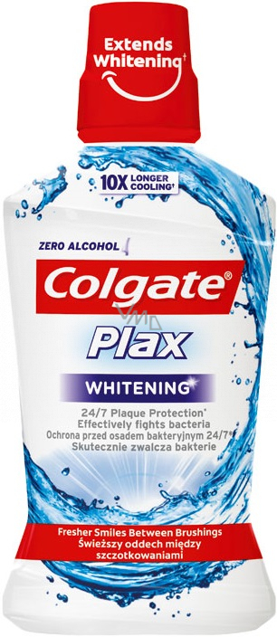 Mutes skalosanas lidzeklis Colgate Plax Whitening 500ml mutes higiēnai