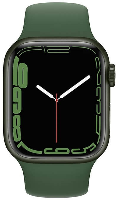 Apple Watch Series 7 GPS, 45mm Green MKN73 Viedais pulkstenis, smartwatch