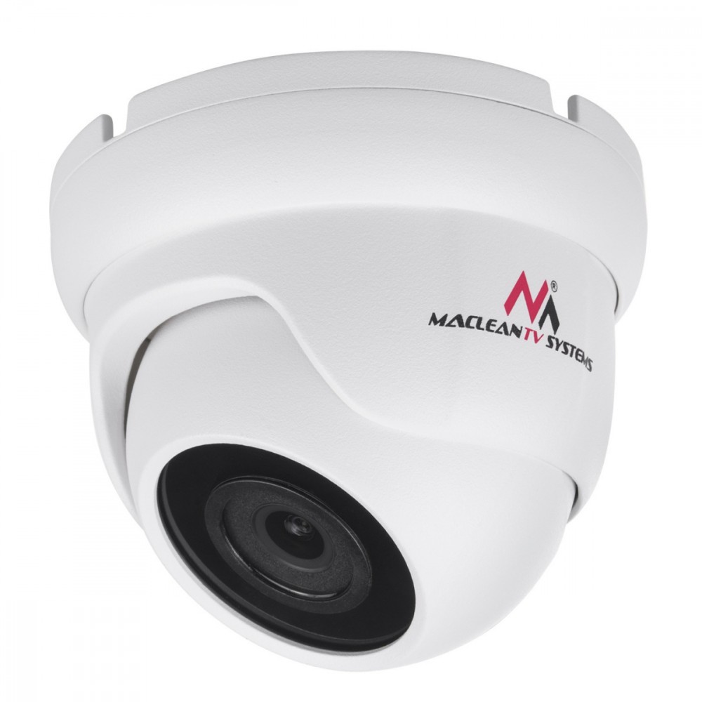 Maclean IPC 5MPx Outdoor IP Security Camera, Dome, PoE, Night Vision Infrared, MCTV-515 novērošanas kamera