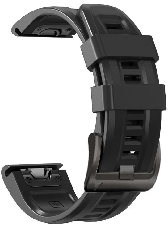 Tech-Protect watch strap IconBand Garmin fenix  5/6/7, black 9589046921469