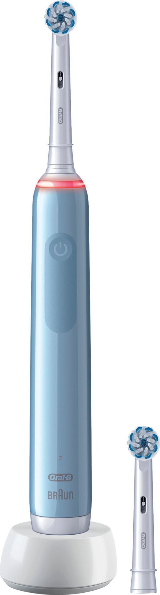 Braun Oral-B Pro 3 3000 Sensitive Clean, electric toothbrush (light blue/white) masāžas ierīce