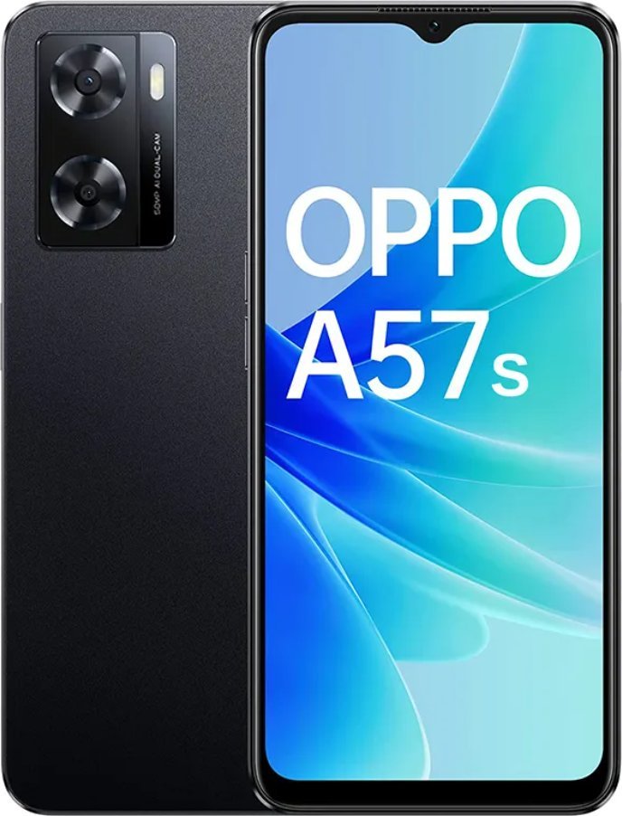 OPPO A57s 4/64GB Dual SIM czarny Mobilais Telefons