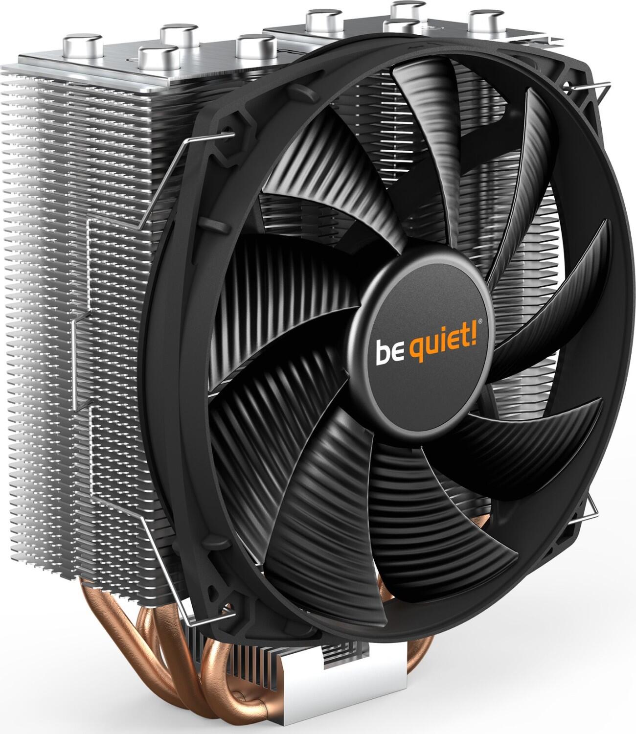 be quiet! SHADOW ROCK SLIM 2 Processor Cooler 13.5 cm Aluminium, Black, Copper procesora dzesētājs, ventilators