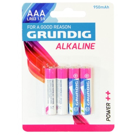 Grundig Alkaline AAA 4gb Baterija