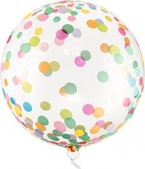 PartyDeco Balon Kula w kropki, 40cm, mix one size 513404 (5900779174016)