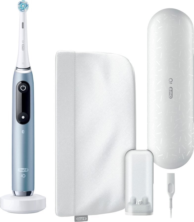 Szczoteczka Oral-B iO Series 9 Luxe Edition Aqua Marine Series 9 Aqua Marine (4210201421900) mutes higiēnai