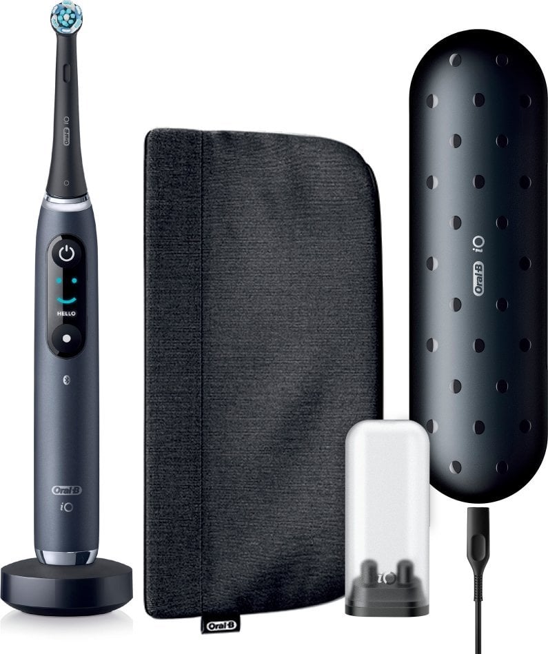 Szczoteczka Oral-B iO Series 9 Luxe Edition Black Onyx 4210201421863 (4210201421863) mutes higiēnai