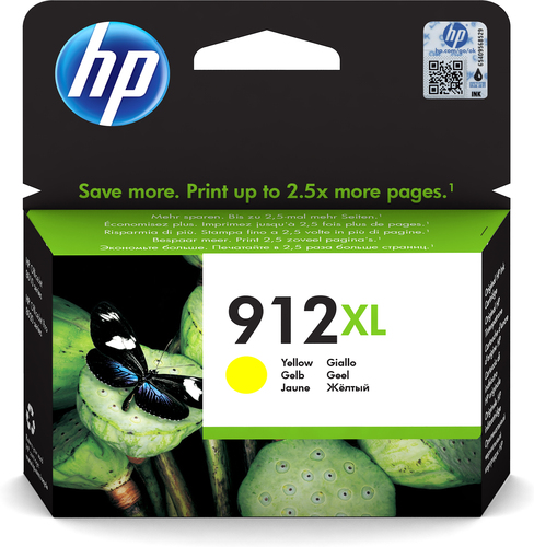HP 912XL High Yield Yellow Ink kārtridžs