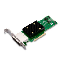 Broadcom HBA 9500-16e Tri-Mode - Speicher-Controller - 16 Sender/Kanal - SATA 6Gb/s / SAS 12Gb/s / PCIe 4.0 (NVMe) - PCIe 4.0 x8 83034300751 karte