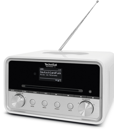 Technisat DigitRadio 586 white/silver radio, radiopulksteņi