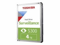 TOSHIBA S300 Surveillance HDD 4TB 3.5i cietais disks