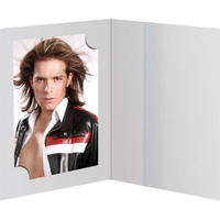 1x100 Daiber Passport photograph folders for 3 sizes , white Foto rāmītis