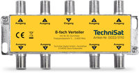 TechniSat 8-Wege Verteiler 8xDC-Durchlass o.Diodenentkoppelung (0022/3110) 4019588223103