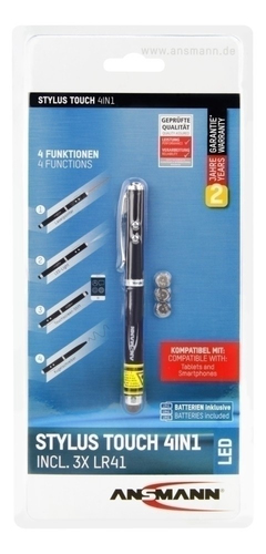 Ansmann Stylus Touch 4in1