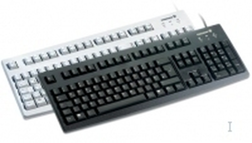 CHERRY G83-6104LUNRB-2 Standard-Tastatur black Layout Englisch (US) / kyrillisch klaviatūra