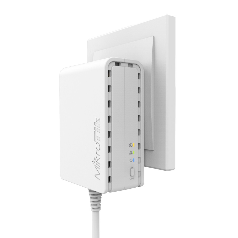 MikroTik PWR-Line 7400, European plug (Type C) 4752224002457 POWERLINE adapteri