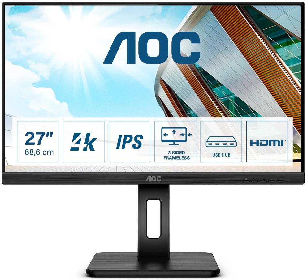 AOC U27P2 Monitor 68,6 cm (27 Zoll) U27P2 (4038986187343) monitors