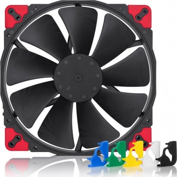 Noctua NF-A20 PWM CH.BK.S computer cooling component Computer case Fan 20 cm Black ventilators