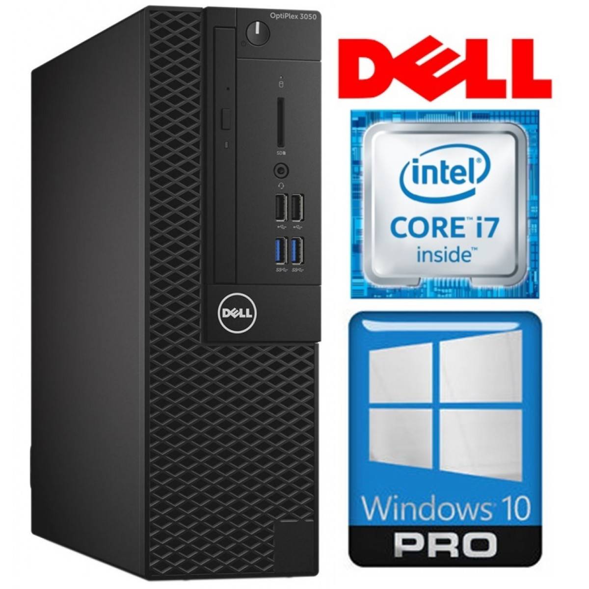 DELL 3050 SFF i7-7700 16GB 1TB SSD M.2 NVME WIN10Pro RW35151 (EAN411535151)