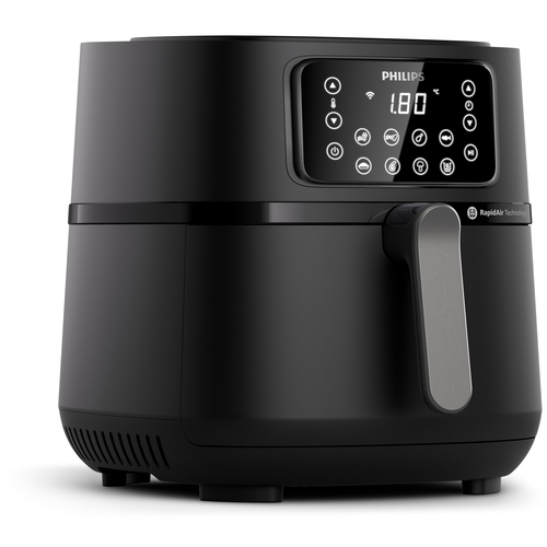 Philips | XXL Connected Air Fryer | HD9285/93 5000 Series | Power 2000 W | Capacity 7.2 L | Black ritēšanas iekārta