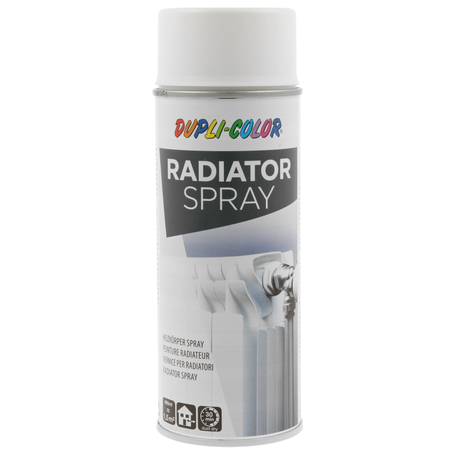 Aerosolkrasa radiatora 400 ml pusmateta balta auto kopšanai