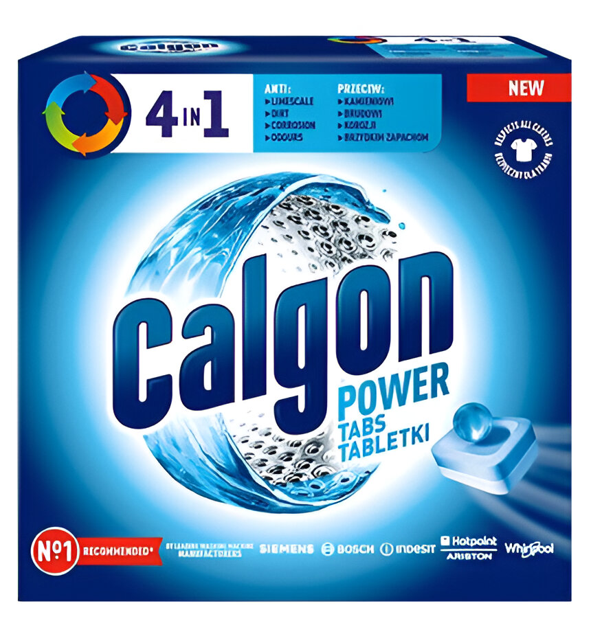 Udens mikstinatajs Calgon tabletes 4in1 15gb Sadzīves ķīmija