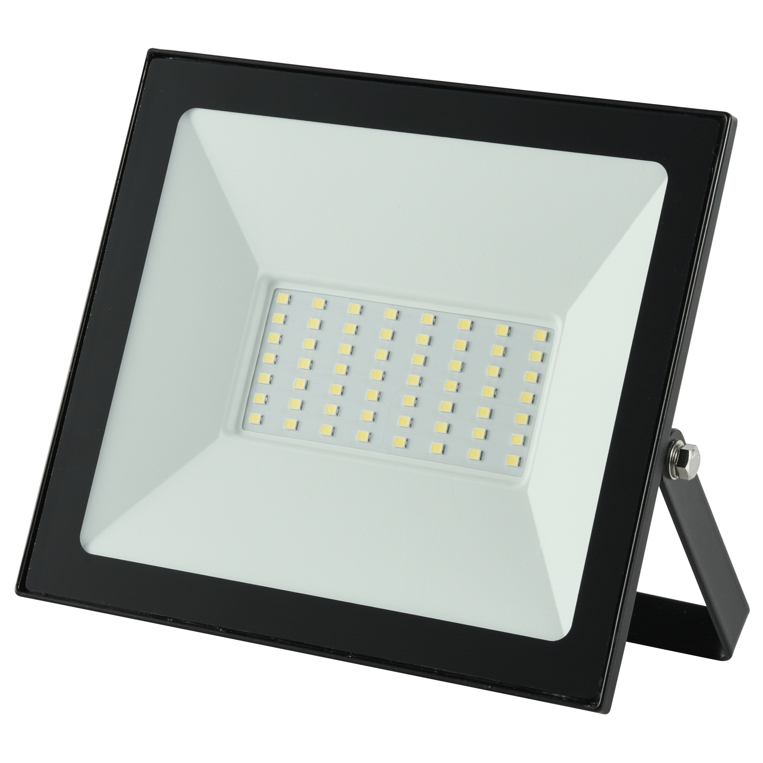 Prozektors LED 50W/IP65 melns ECO BESK apgaismes ķermenis