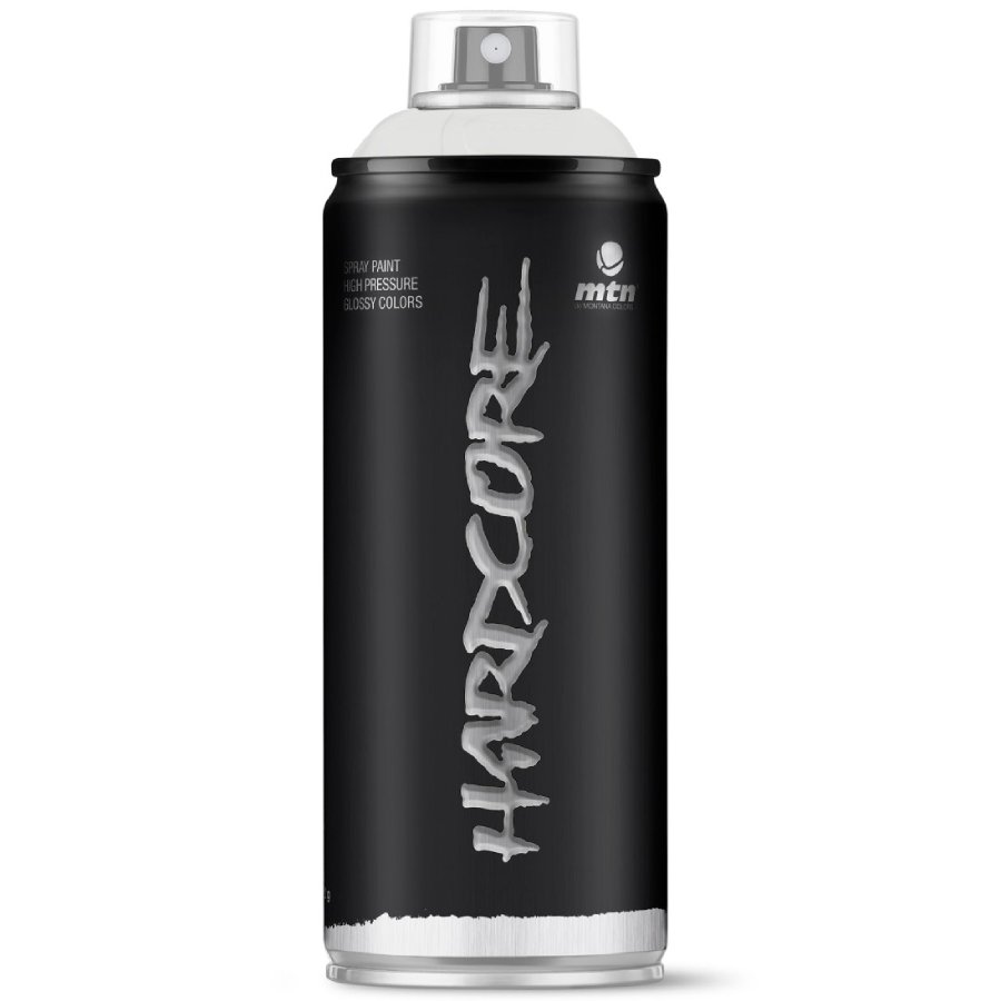 Aerosolkrasa Hardcore 400ml Light Grey auto kopšanai