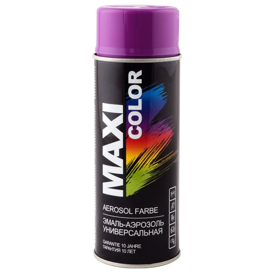 Aerosolkrasa Maxi Color RAL4008 400ml violeta auto kopšanai