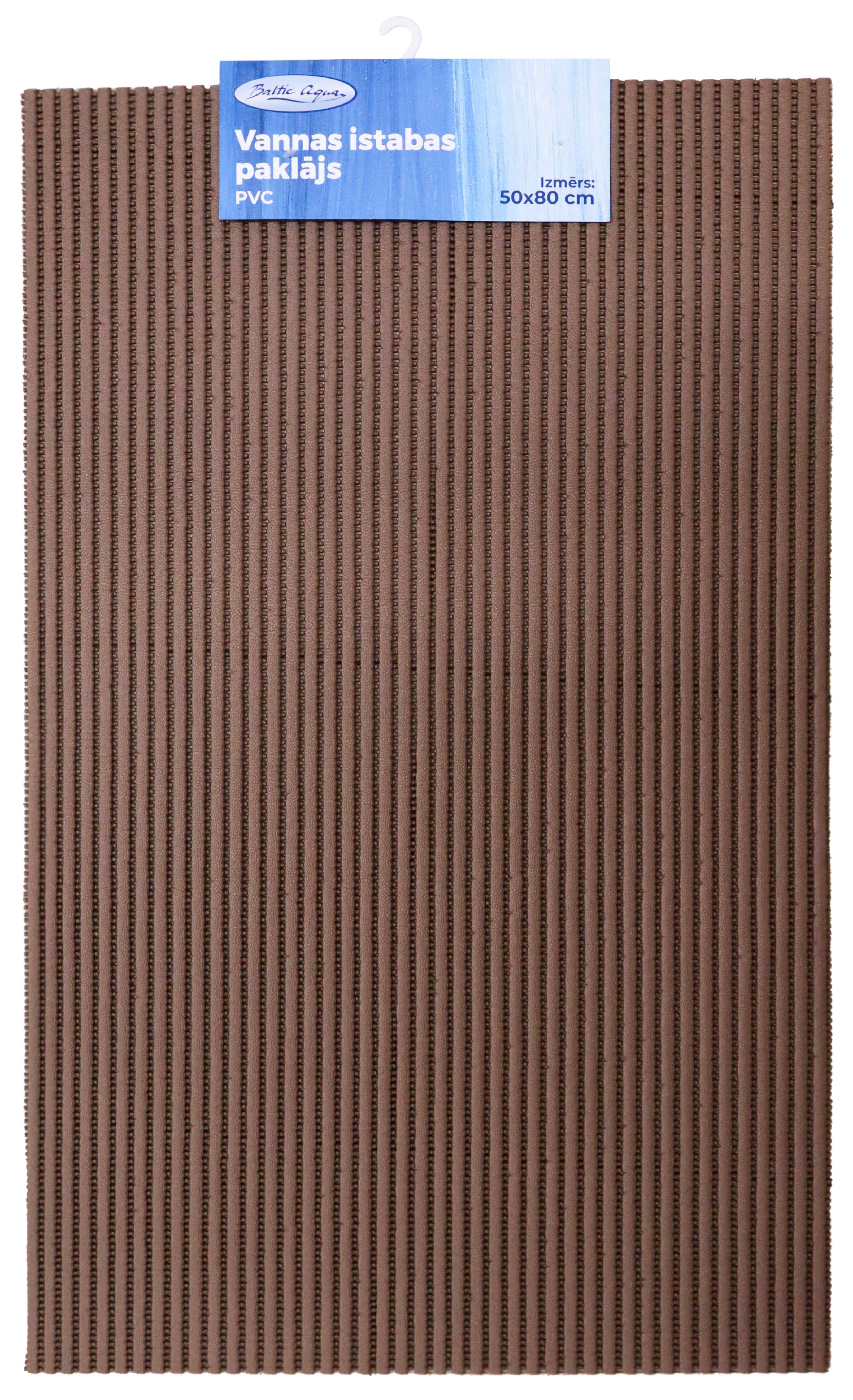 Vannas istabas paklajs 50x80cm, bruns Vannas istabas piederumi