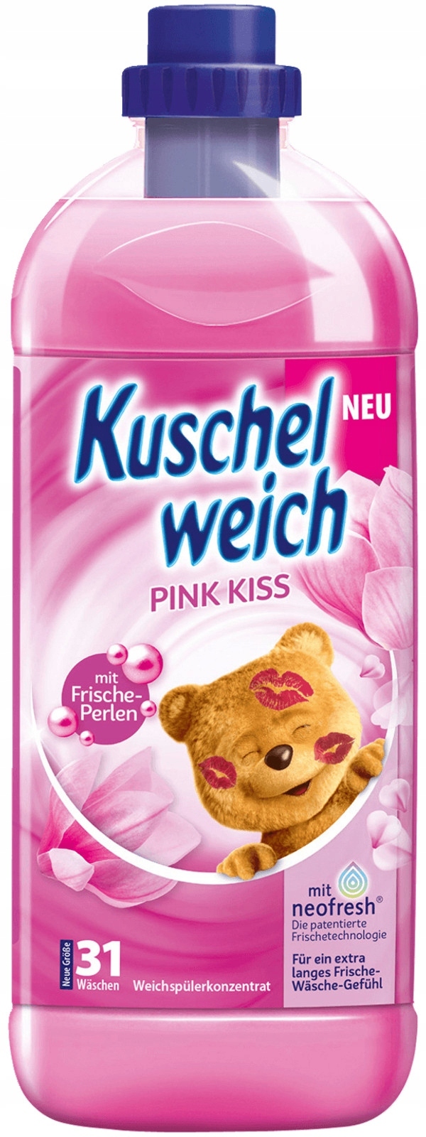 Velas mikstinatajs Kuschelweich Pink Kiss 1L Sadzīves ķīmija