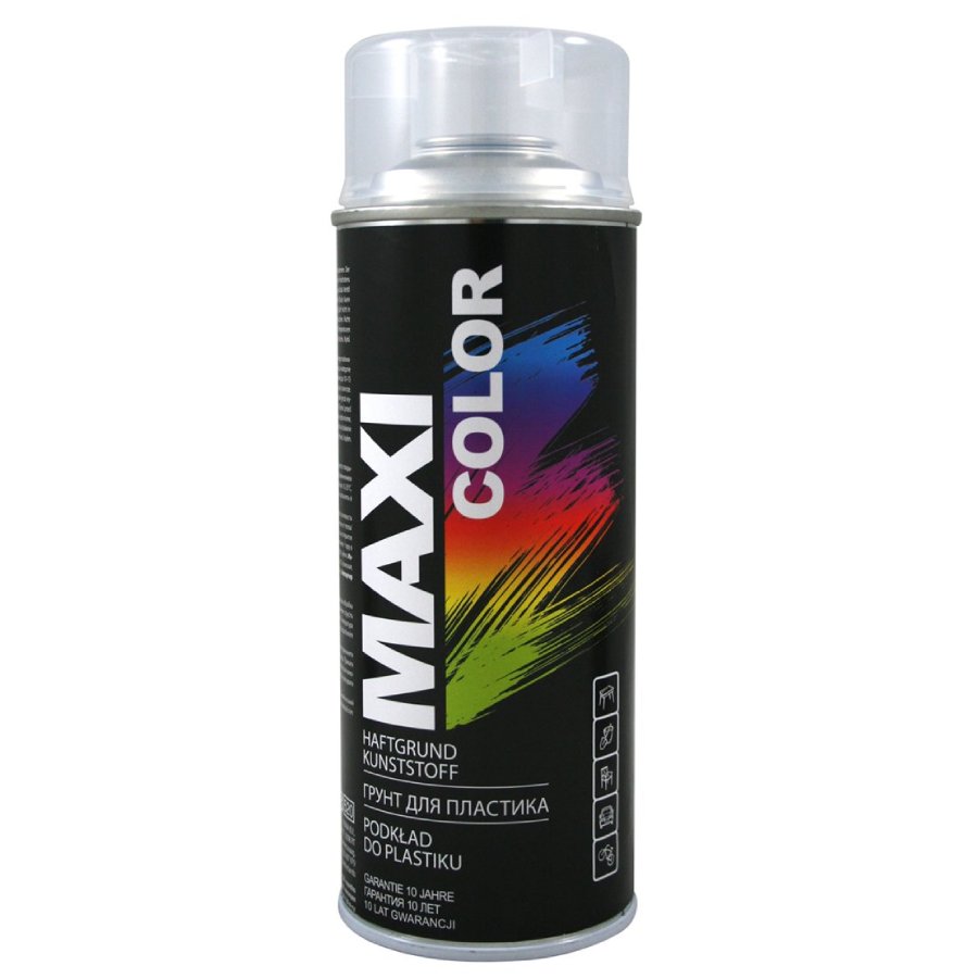 Aerosolkrasa-grunts  Maxi Color 400ml plastmasas auto kopšanai