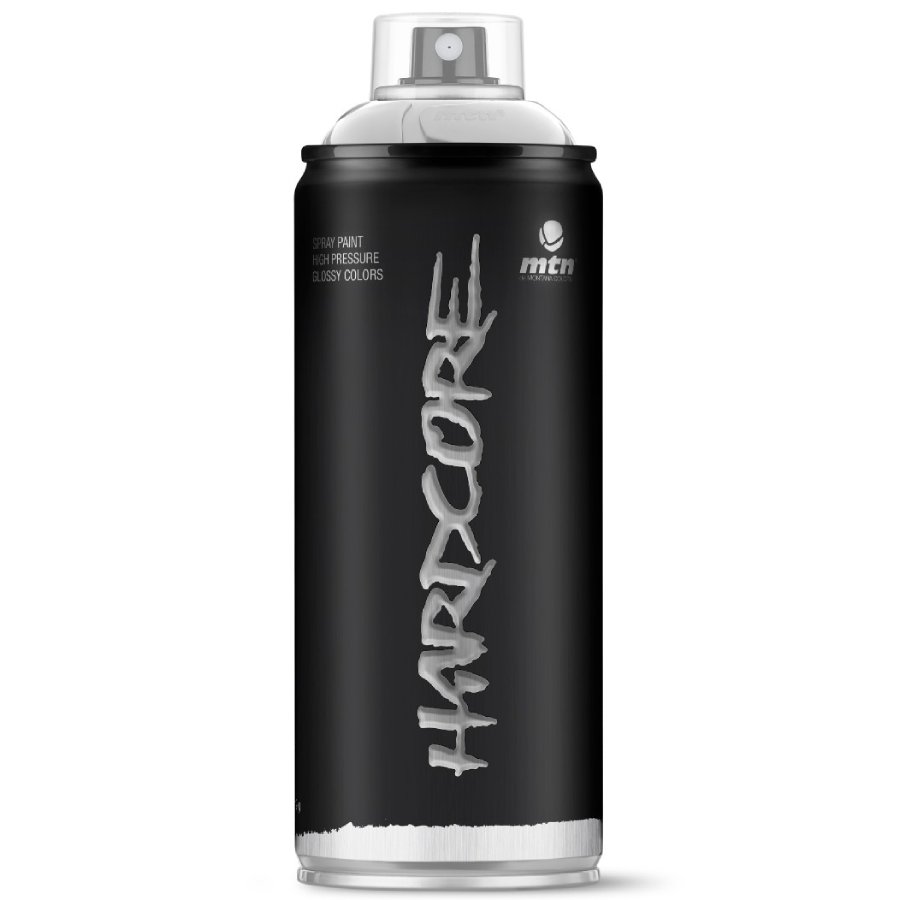 Aerosolkrasa Hardcore 400ml Silver Chrome auto kopšanai