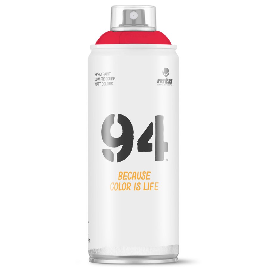 Aerosolkrasa 400ml 94 Fluorescent Red auto kopšanai