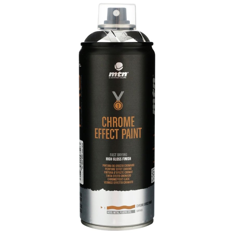 Aerosolkrasa 400ml PRO sudraba hroma auto kopšanai