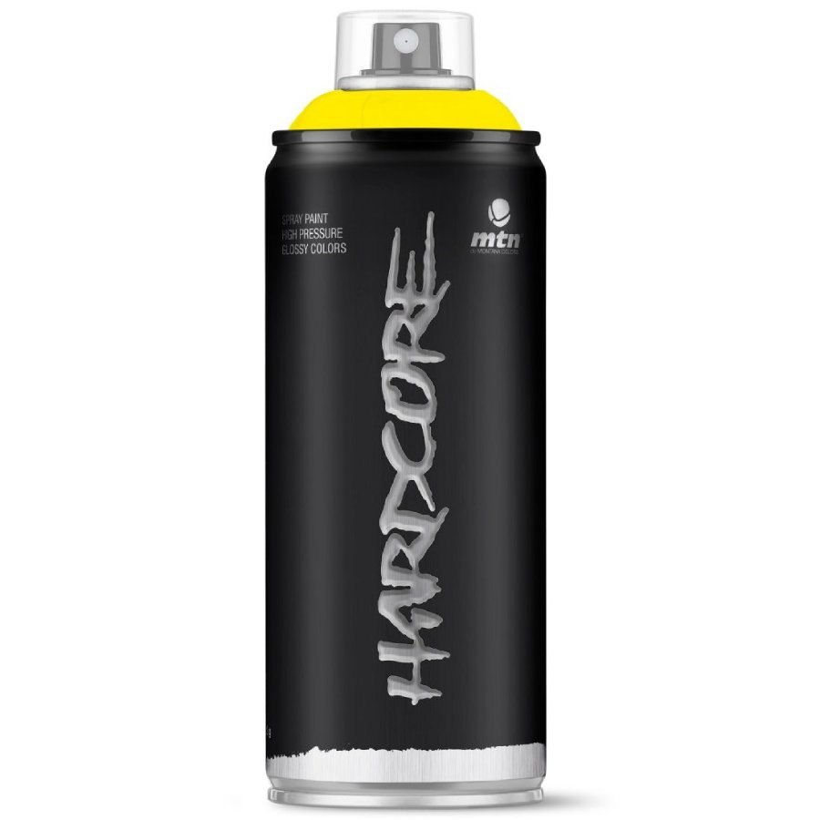 Aerosolkrasa Hardcore 400ml Light Yellow auto kopšanai