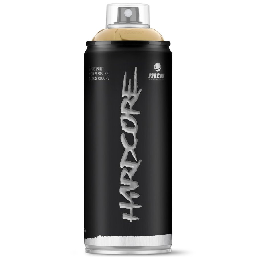 Aerosolkrasa Hardcore 400ml Metallic Gold auto kopšanai