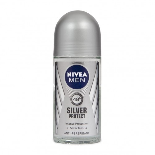 Dezodorants rullitis Nivea Men Silver vir.50ml kosmētika ķermenim