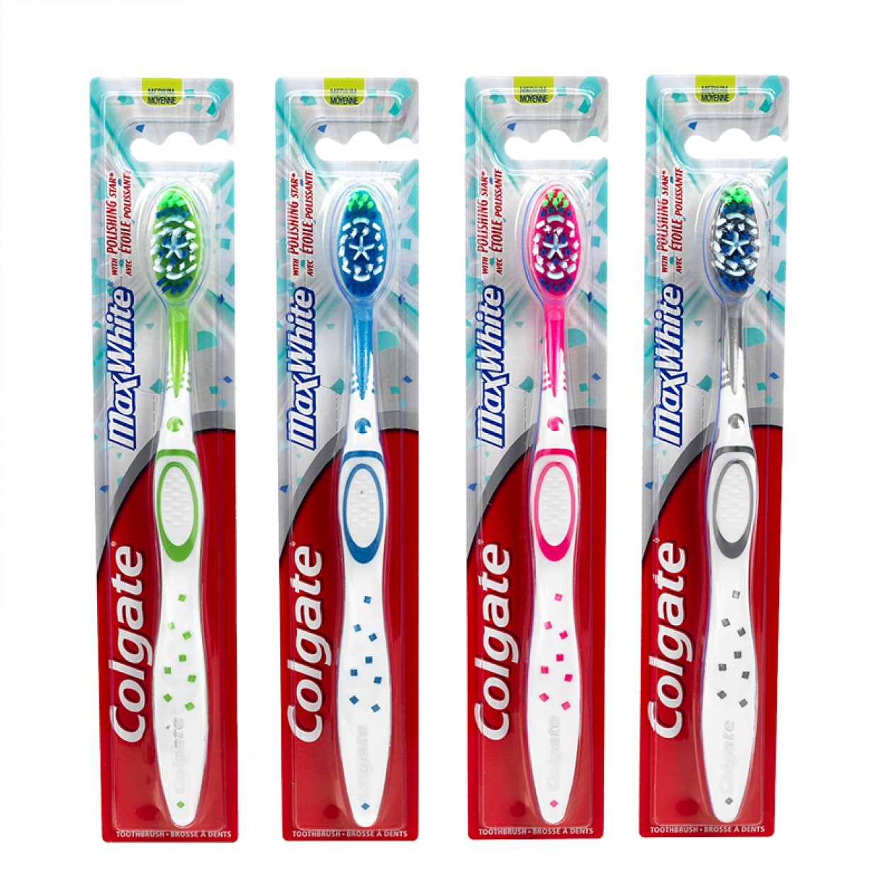 Zobu birste Colgate Max White Medium kosmētika ķermenim