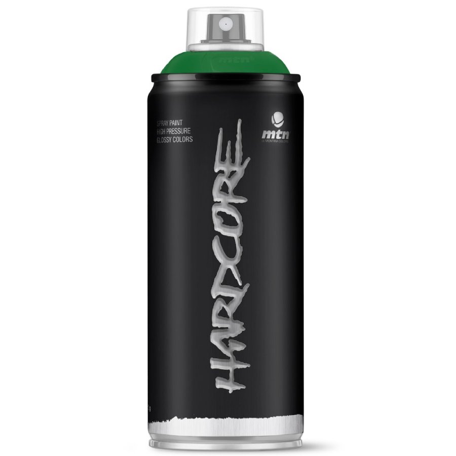 Aerosolkrasa Hardcore 400ml Lutecia Green auto kopšanai