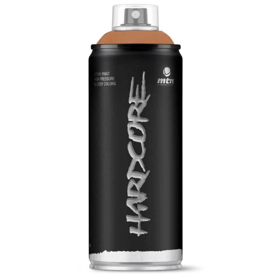 Aerosolkrasa Hardcore 400ml Greyound Brown auto kopšanai