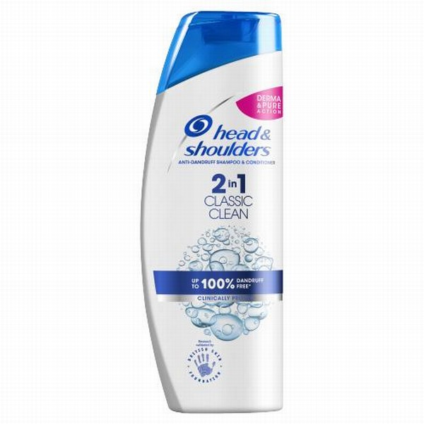 Sampuns H&S Classic 2in1 anti-dandruff 360ml